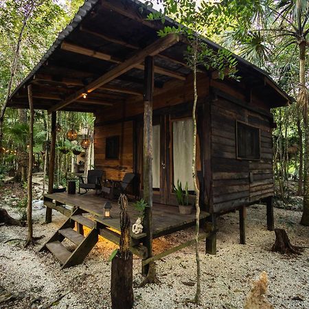 Cheel Lodge & Camping Puerto Morelos Exteriör bild