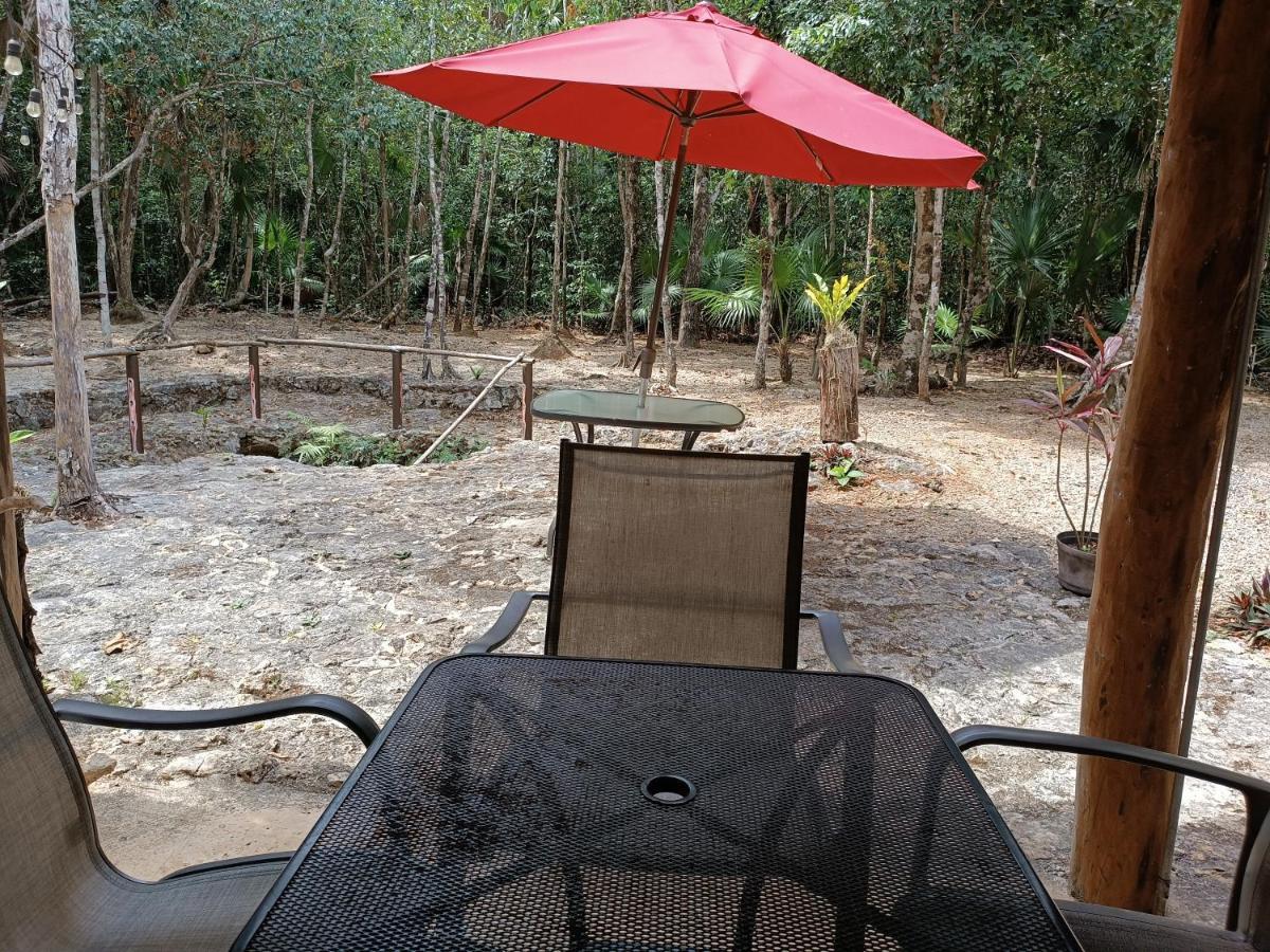 Cheel Lodge & Camping Puerto Morelos Exteriör bild