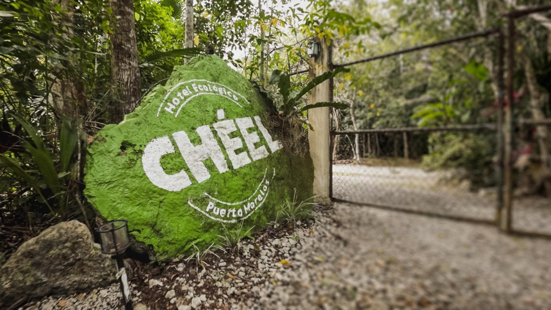 Cheel Lodge & Camping Puerto Morelos Exteriör bild