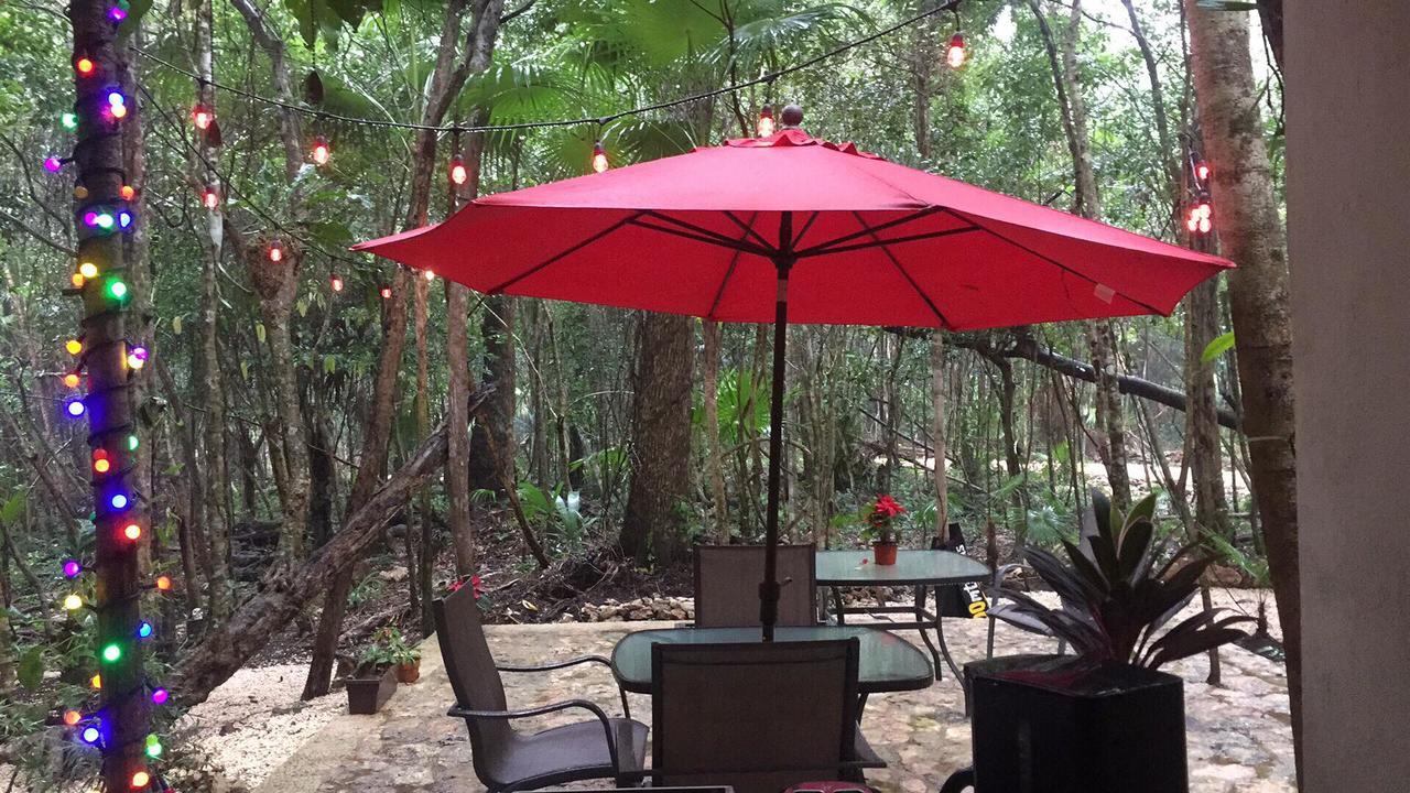 Cheel Lodge & Camping Puerto Morelos Exteriör bild